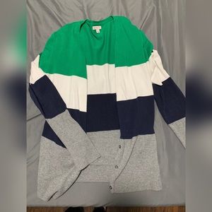 Striped Merona Cardigan
